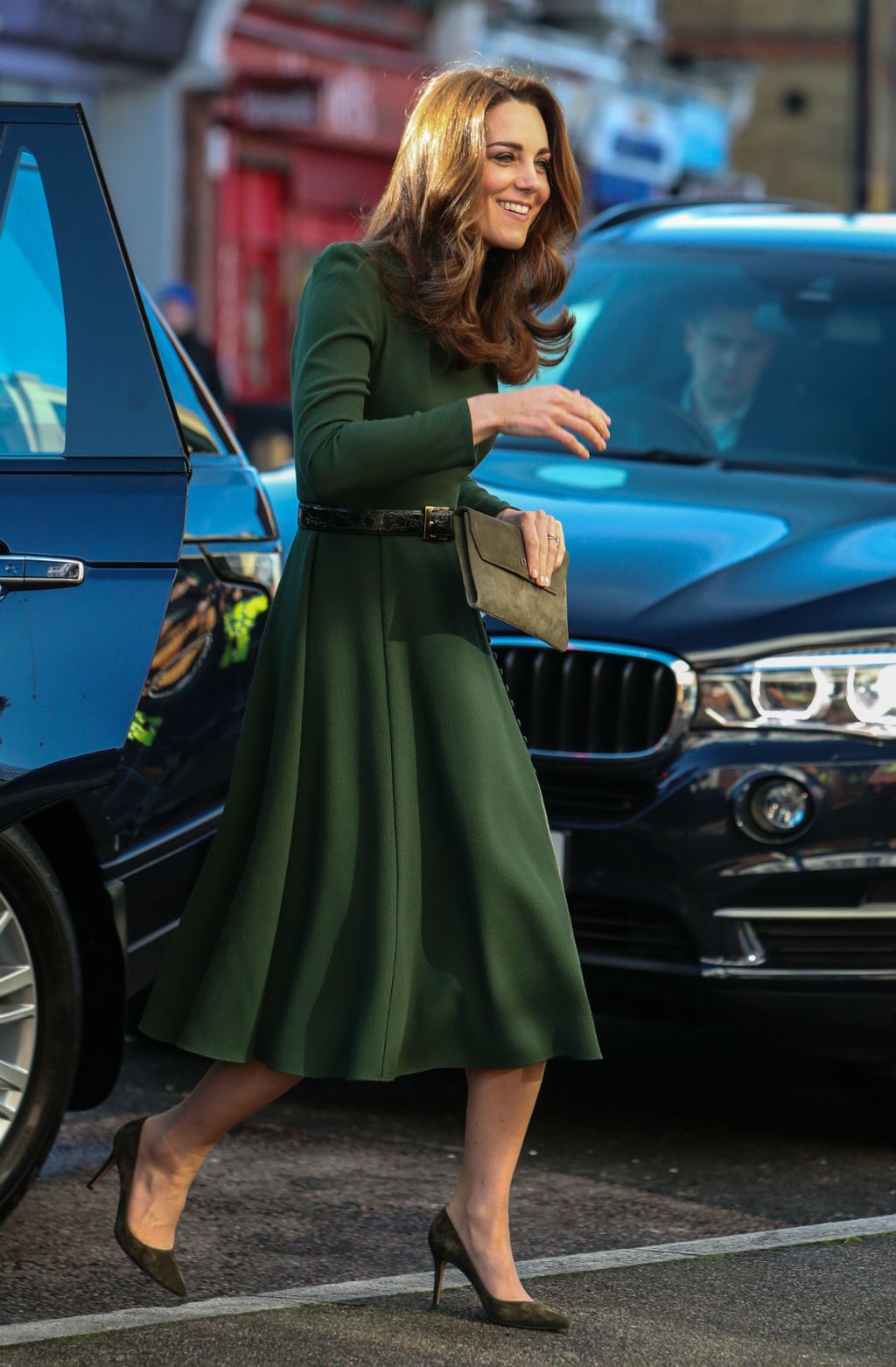 Catherine Middleton u zelenoj haljini - 7
