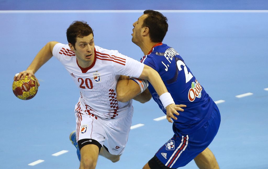 Damir Bičanić i Jerome Fernandez (Foto: AFP)