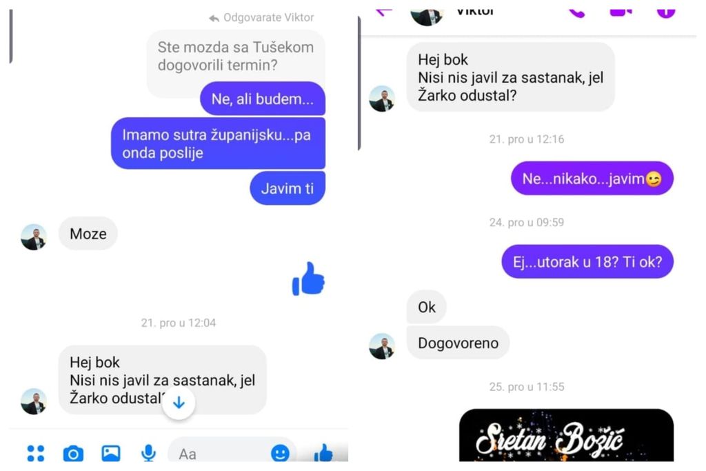 Prepiska Šimunića i Gredičaka