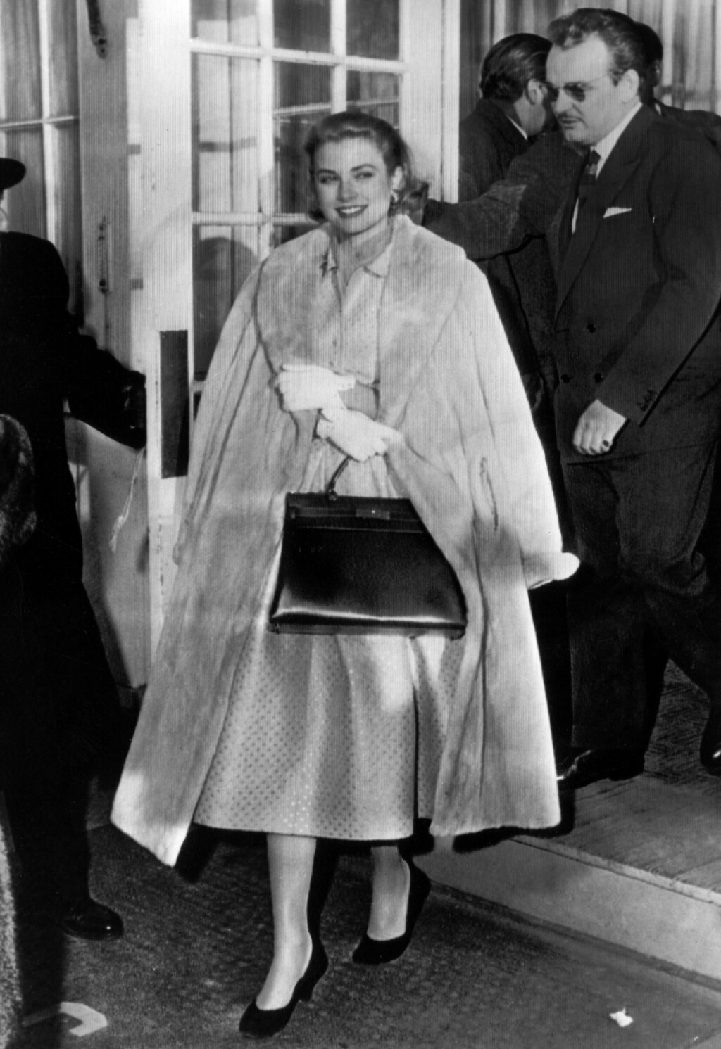 Grace Kelly s modelom torbe koji je proslavila
