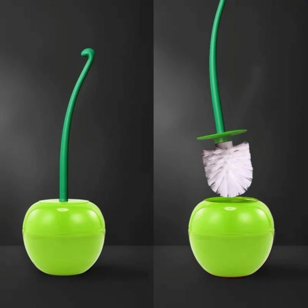 Četka za WC u obliku trešnje i jabuke s AliExpressa - 3