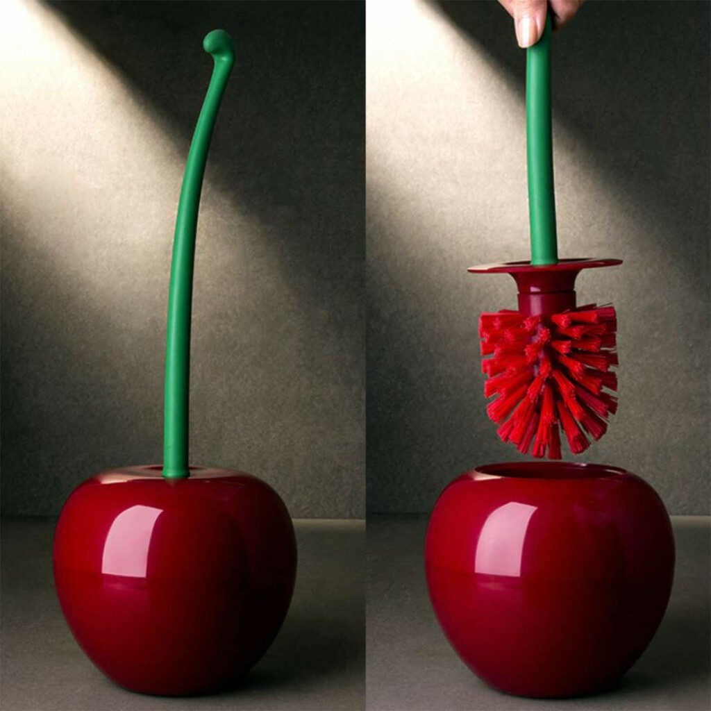Četka za WC u obliku trešnje i jabuke s AliExpressa - 4