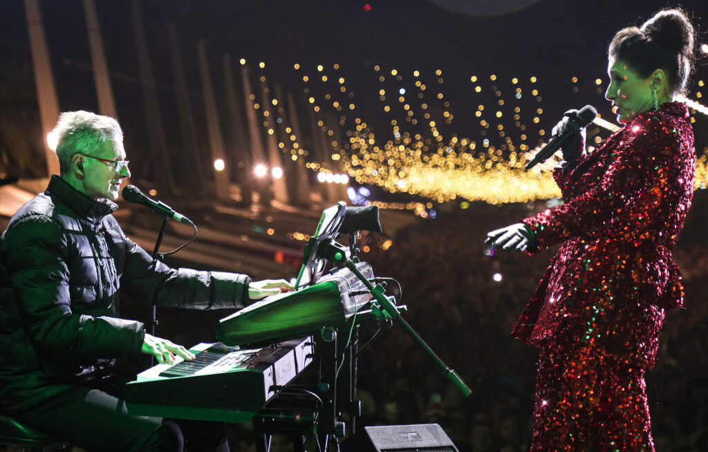 Doris Dragović na dočeku Nove godine u Splitu