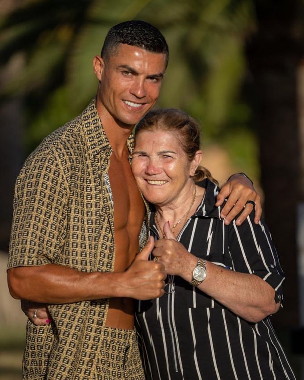 Cristiano Ronaldo s majkom Dolores Aveiro