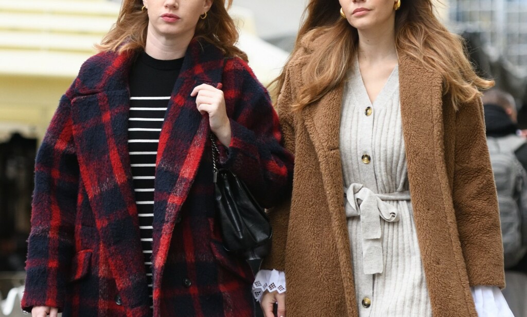 Pletene haljine hit su svake zime na zagrebačkim ulicama