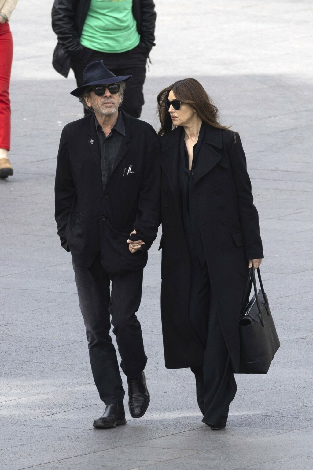 Tim Burton i Monica Bellucci u Madridu 2023.