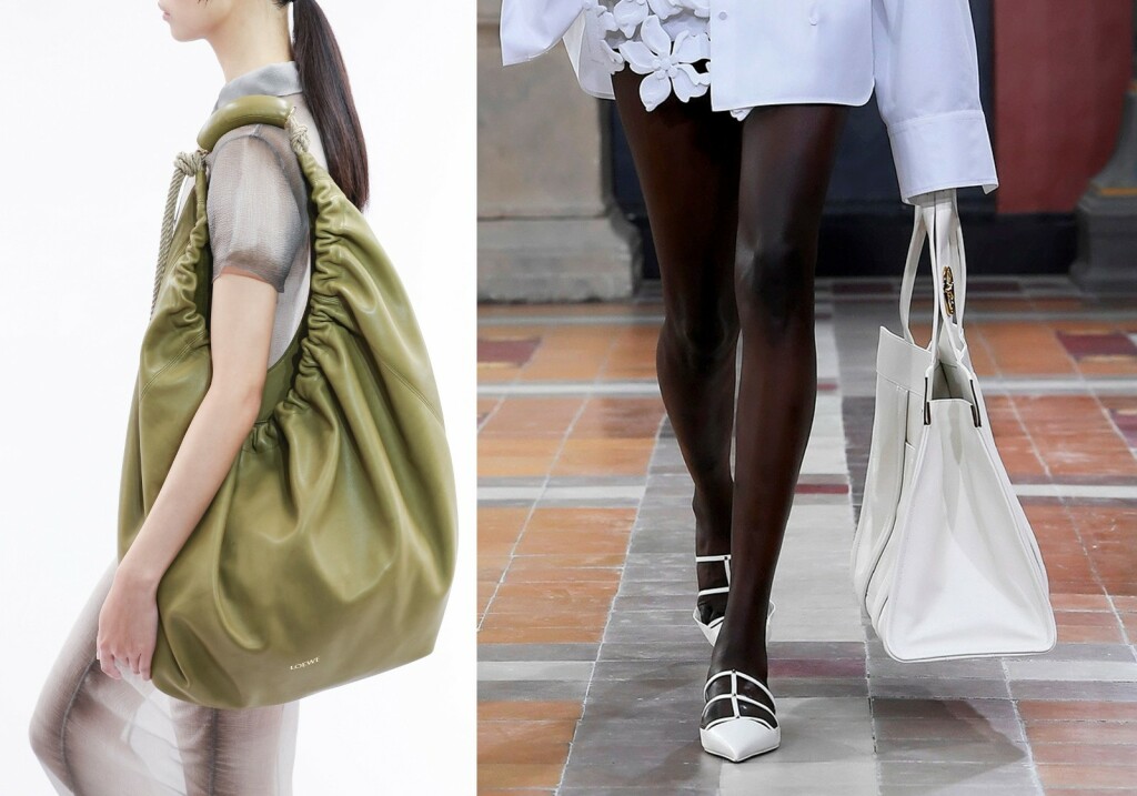 Predimenzionirane proljetne torbe Loewa i Valentina