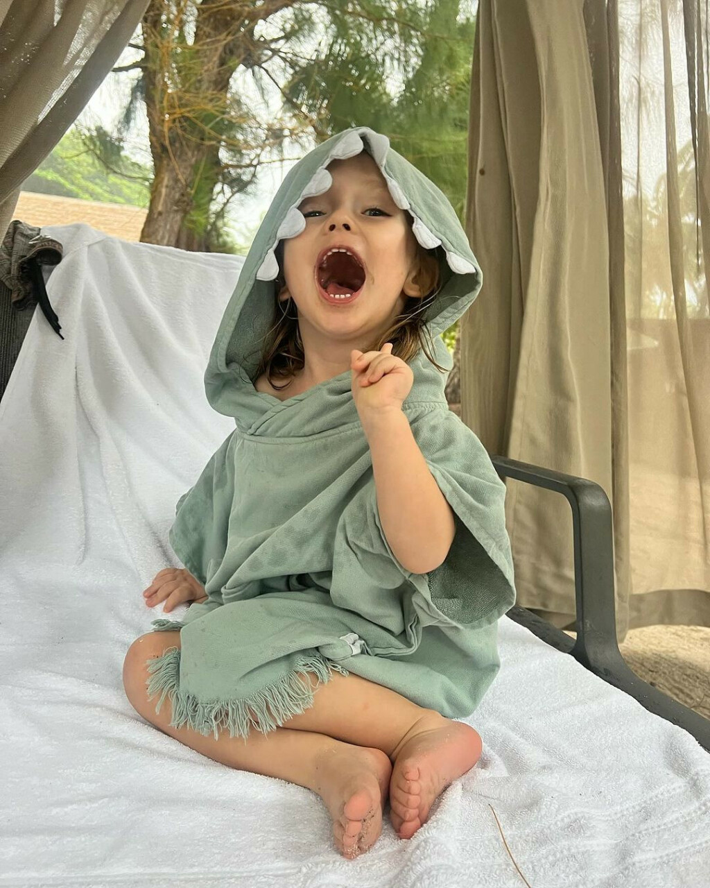 Razdragani Bloom na Sejšelima