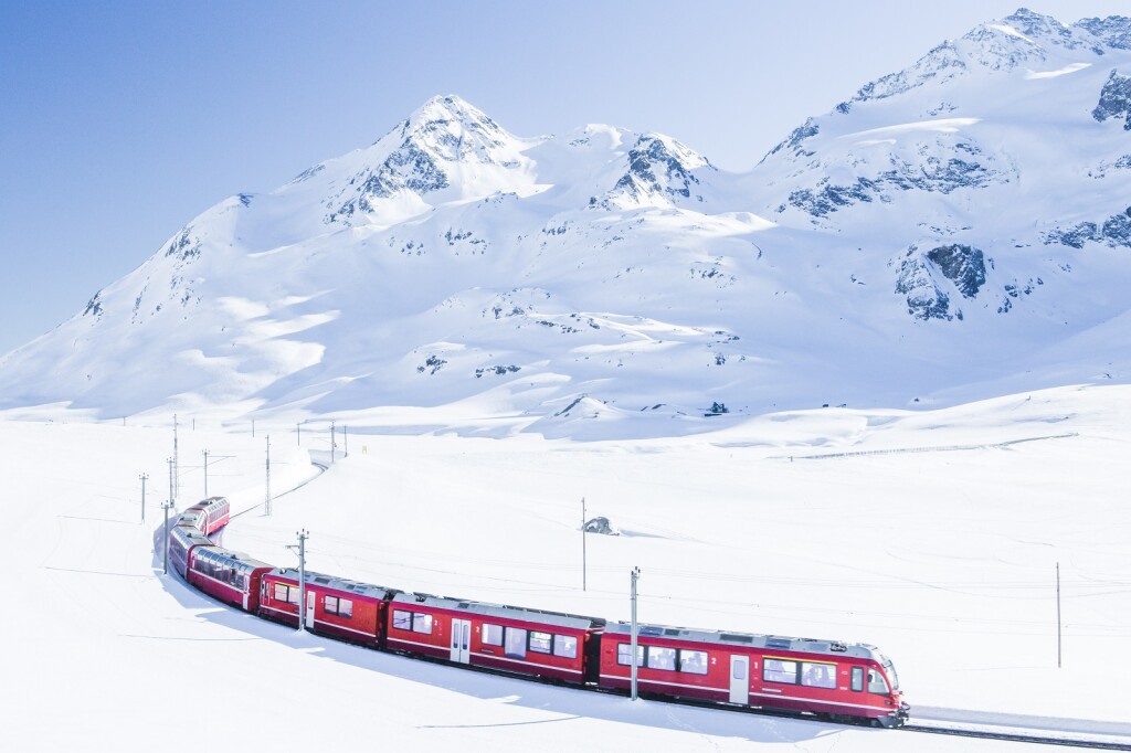 Do St. Moritza možete i vlakom