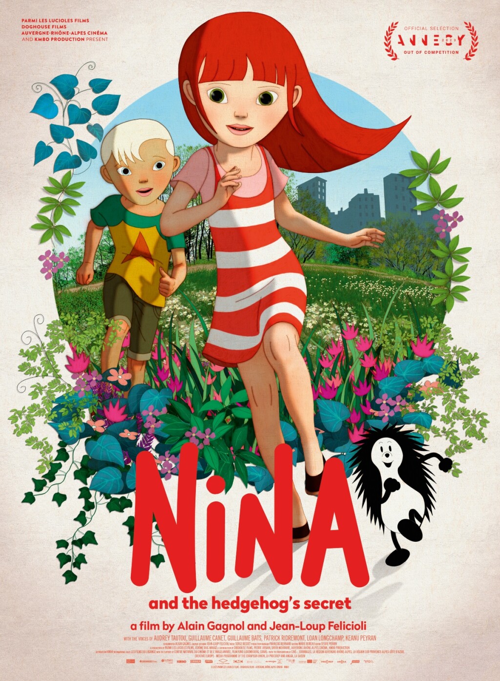 Plakat filma Nina i ježeva tajna