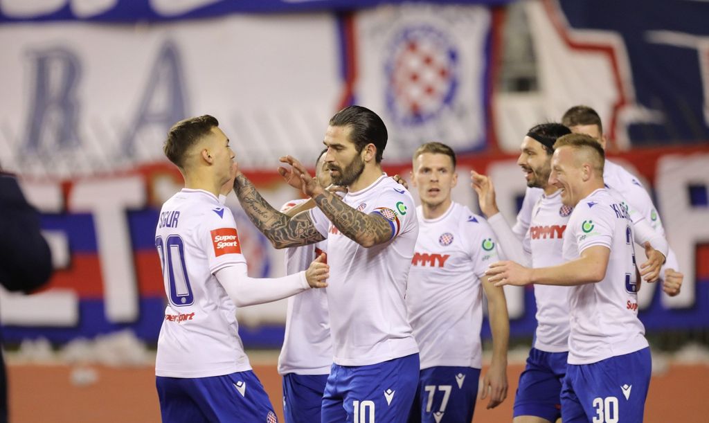 Livaja slavi gol Hajduka