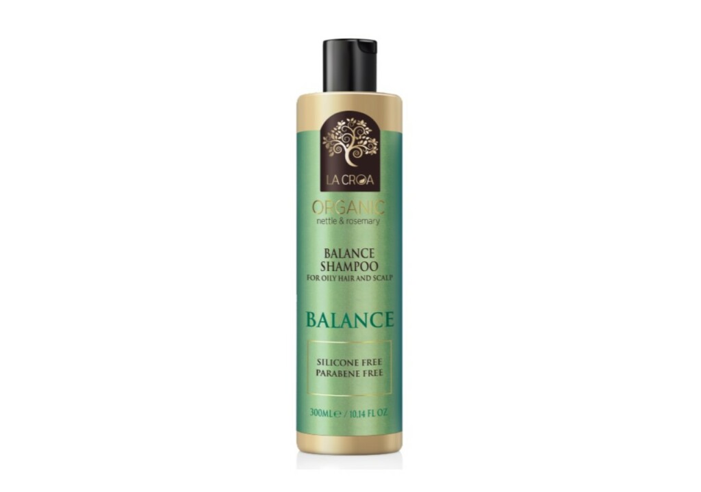 La Croa Organic Balance šampon za masnu kosu i vlasište, 5,95 eura