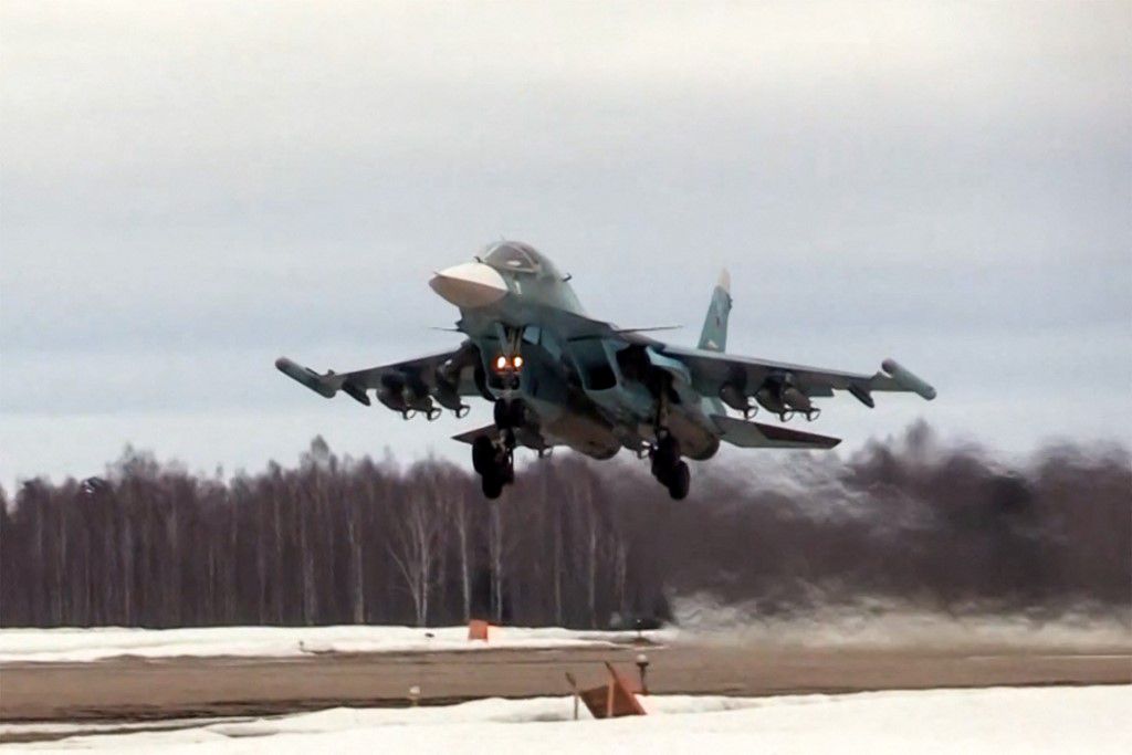Uništeni Su-34, ilustracija