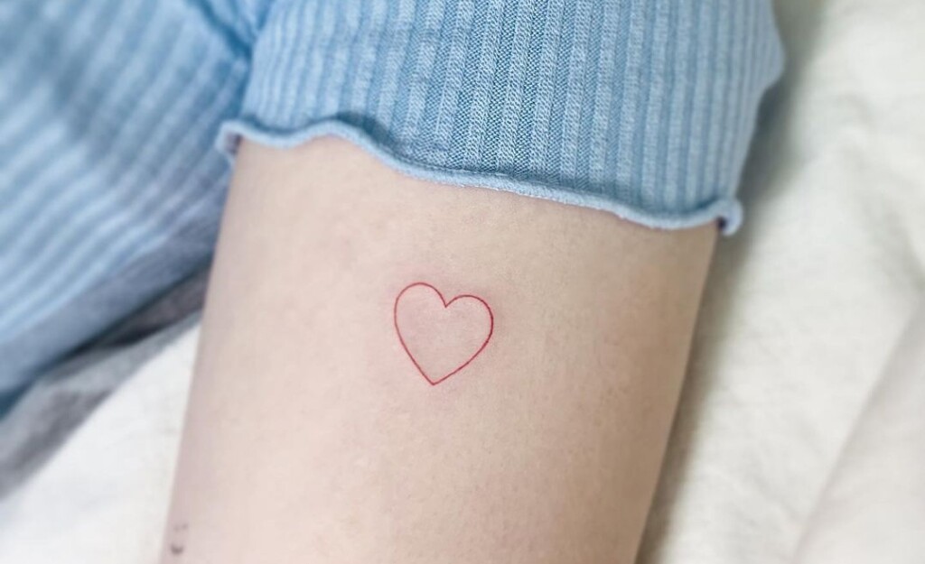 Minimalističke tetovaže s motivom srca
