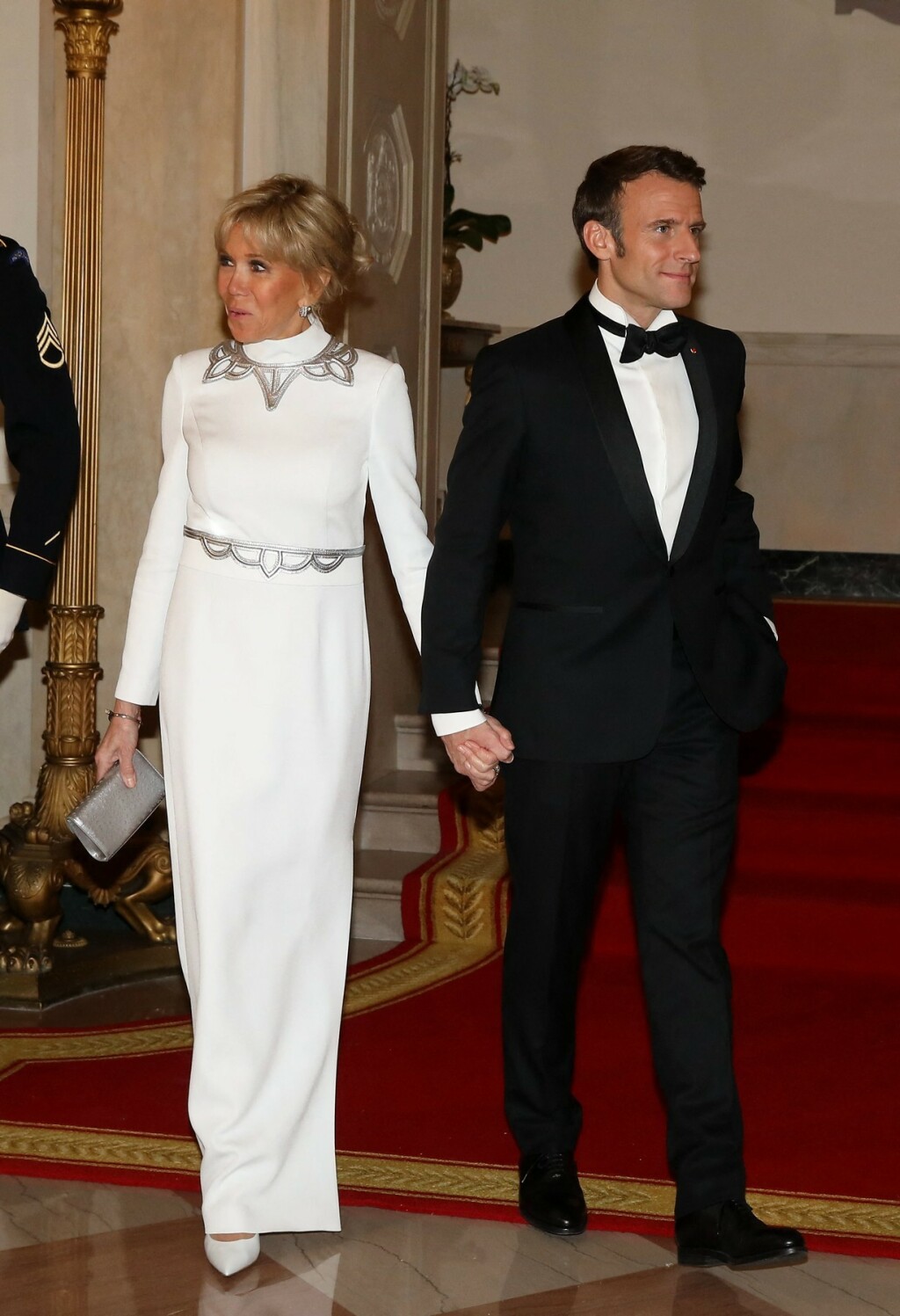 Brigitte Macron u Bijeloj kući 2022. godine