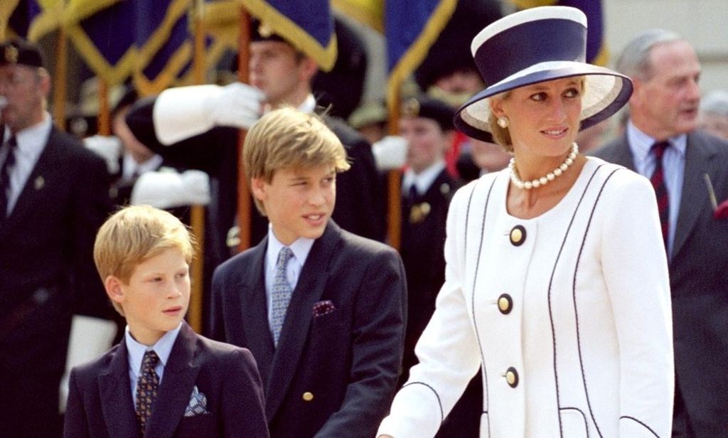 Princeza Diana, Princ William, Princ Harry