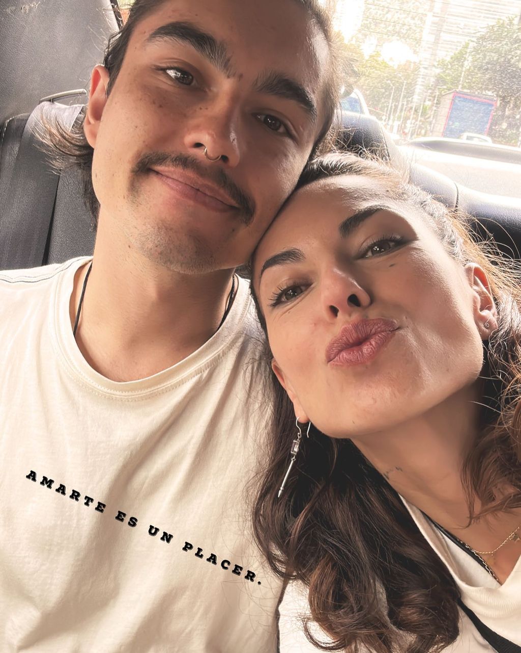 Barbara Mori i sin Sergio