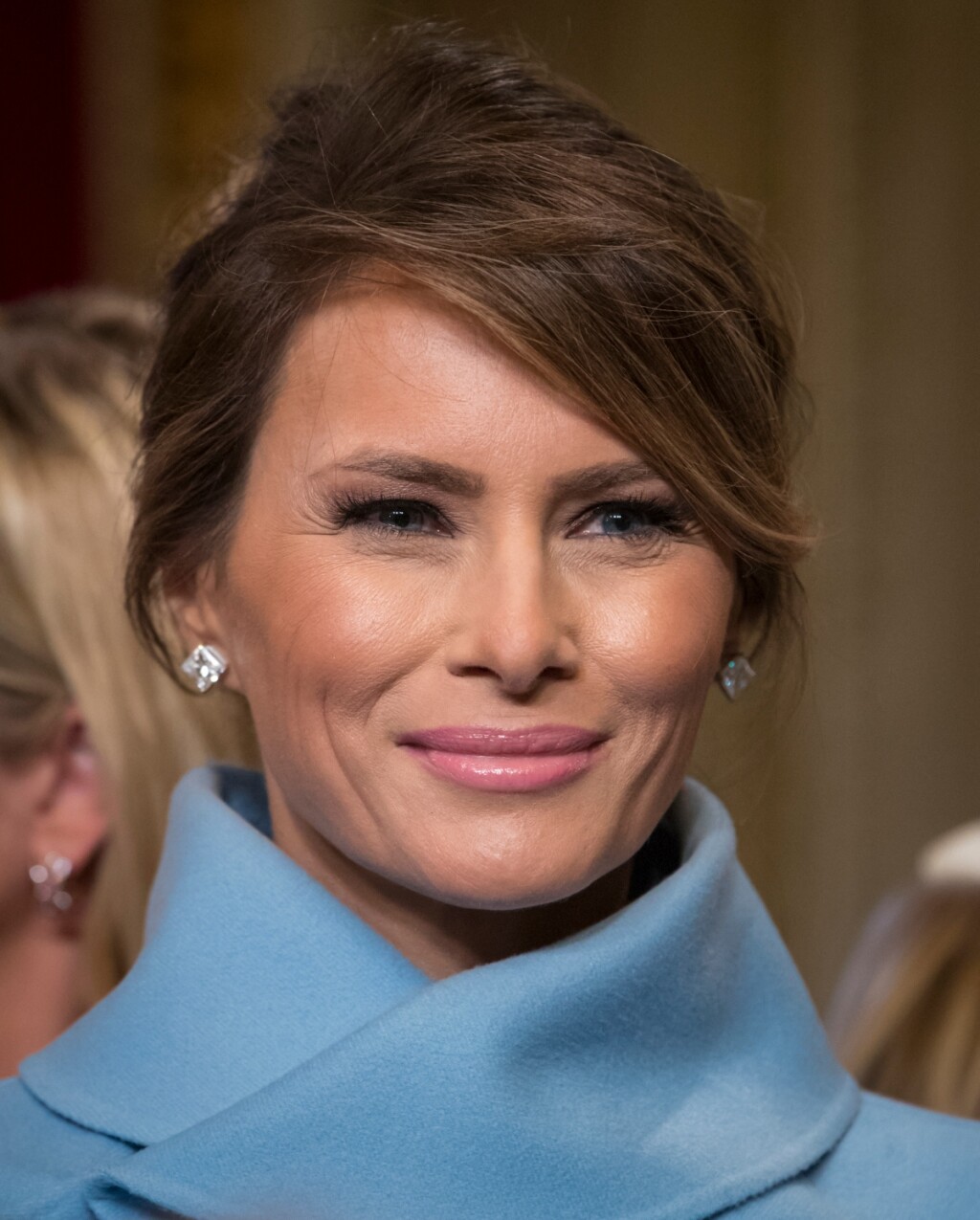 Melania Trump na inauguraciji Donalda Trumpa 2017.