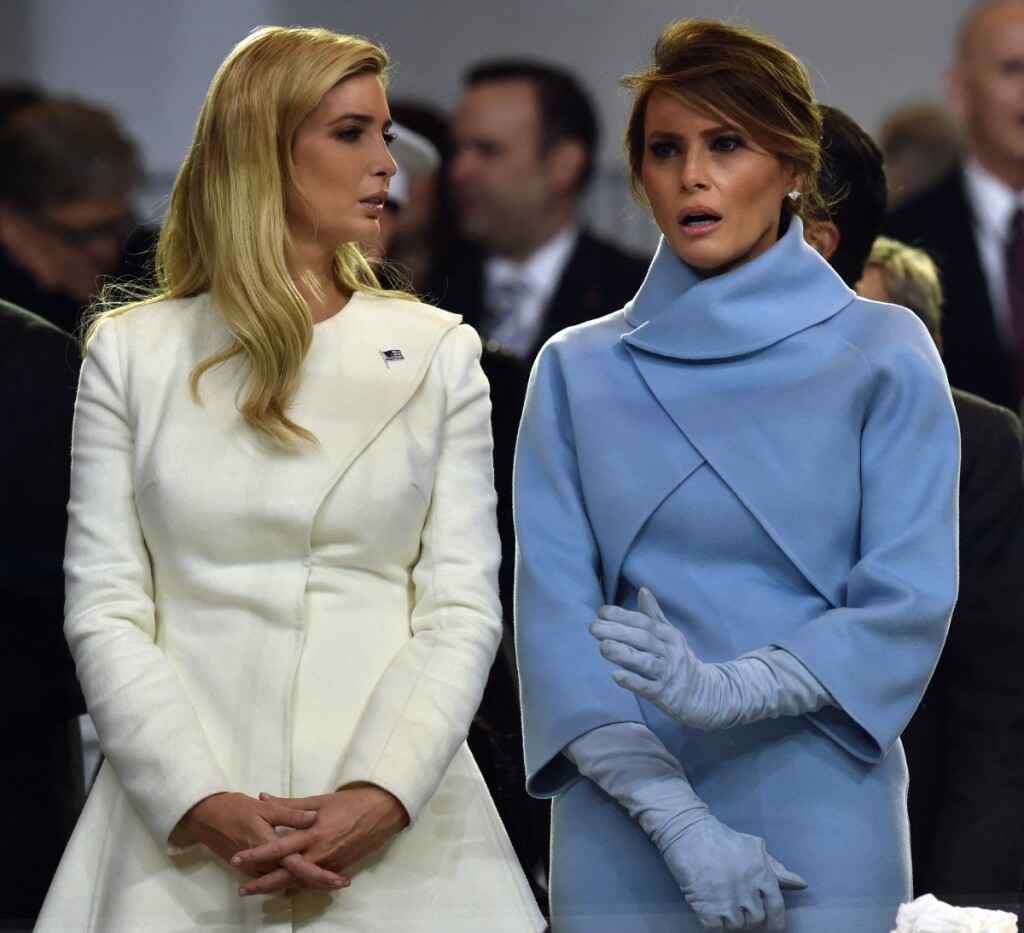 Melania i Ivanka Trump na inauguraciji Donalda Trumpa 2017. - 5