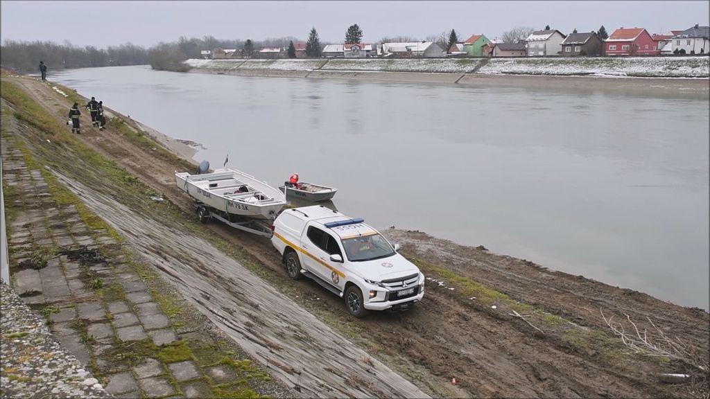 Potraga za djevojčicom u rijeci Savi