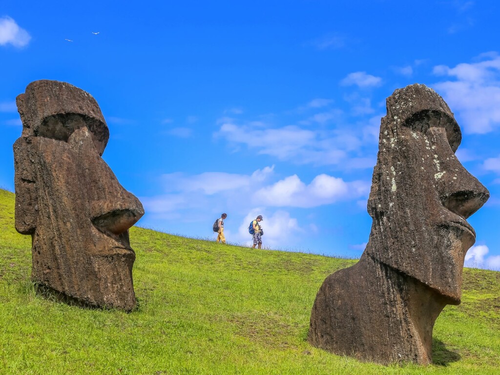 Moai kipovi na Uskršnjem otoku, Čile