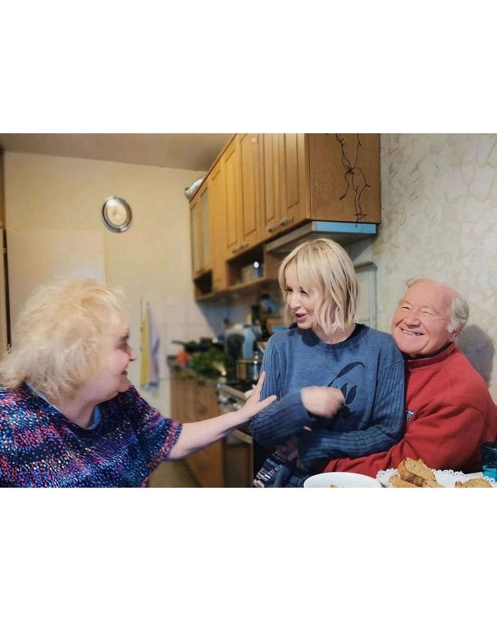 Danijela Martinović s roditeljima