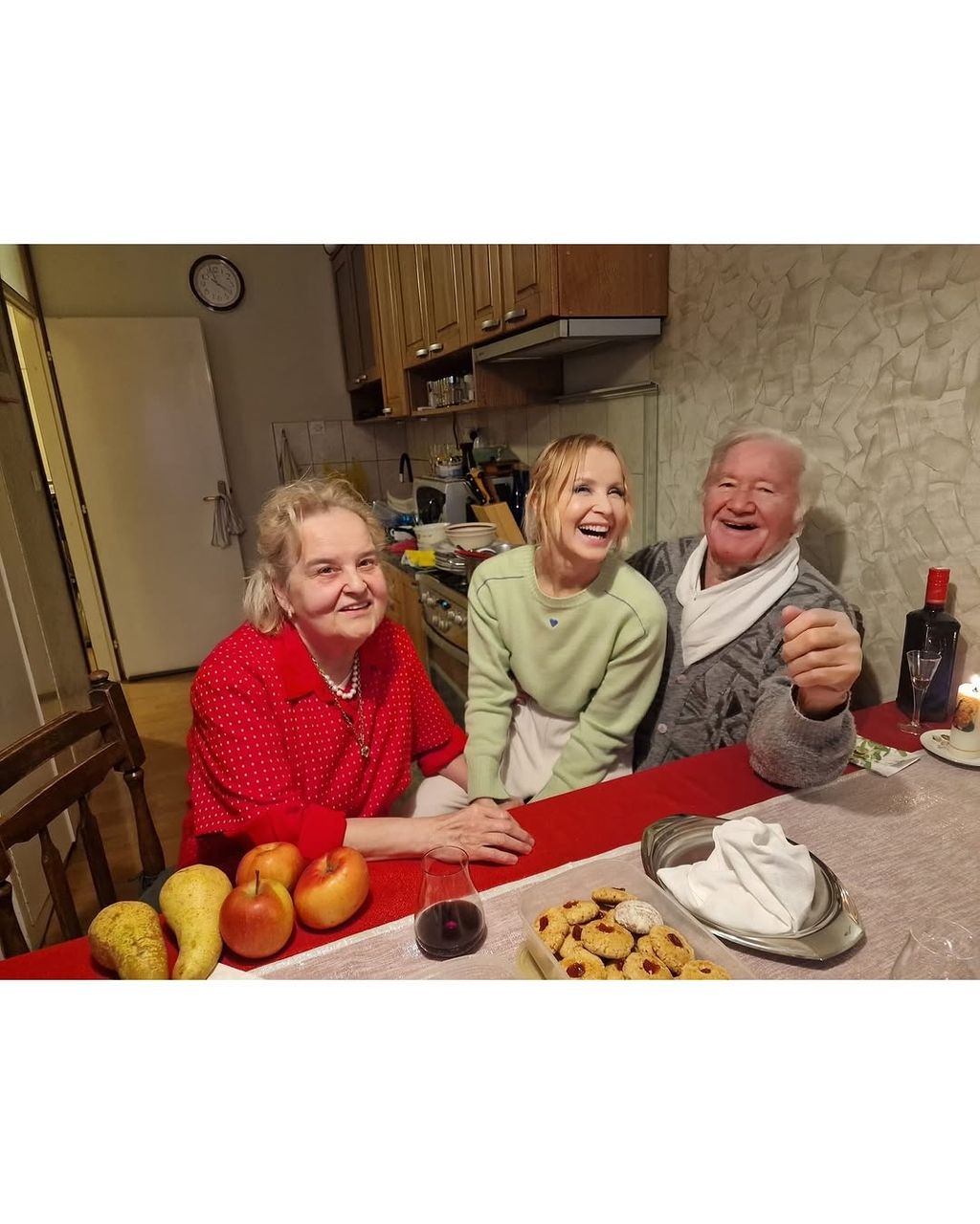 Danijela Martinović s roditeljima