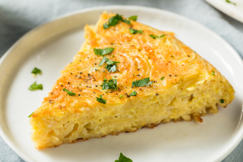 Pasta frittata