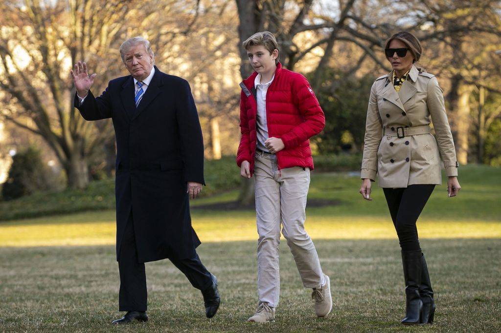 Barron Trump s roditeljima - 4