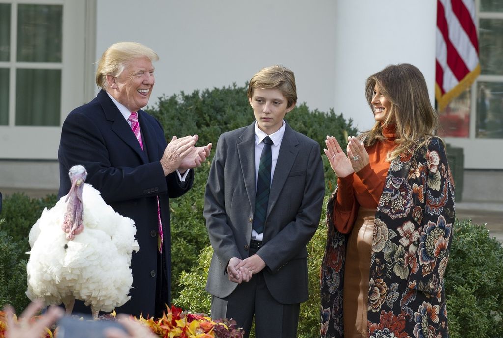 Barron Trump s roditeljima - 8