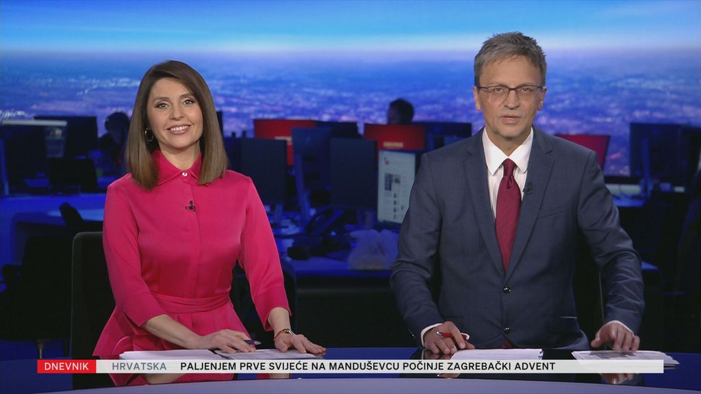 IN magazin: Marija Miholjek i Saša Kopljar, voditelji Dnevnika Nove TV - 2