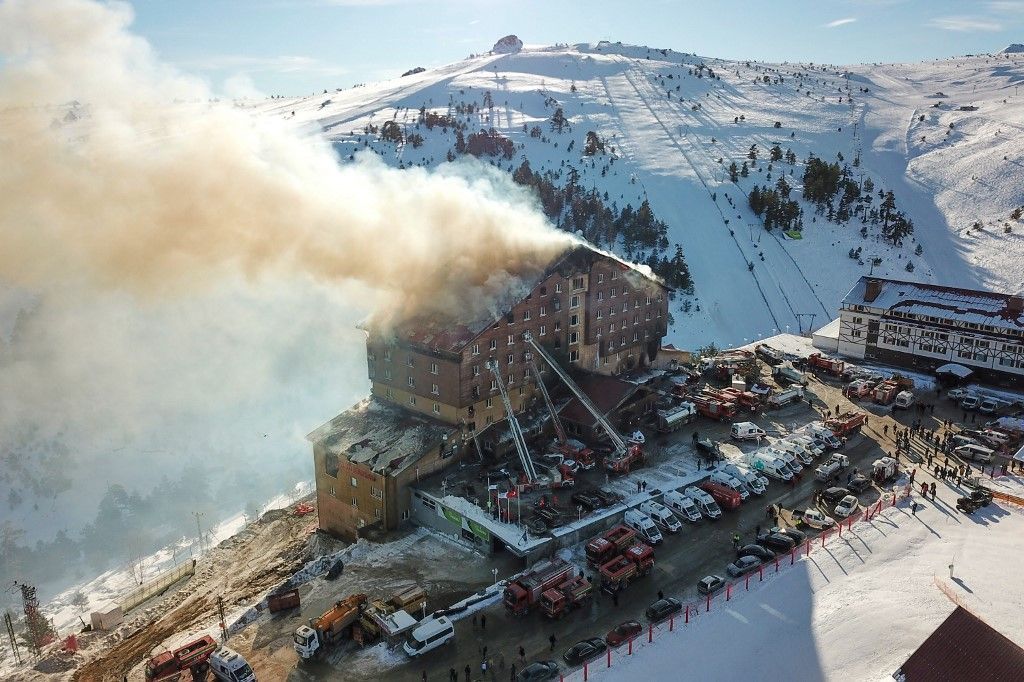 Požar u hotelu na skijalištu u Turskoj