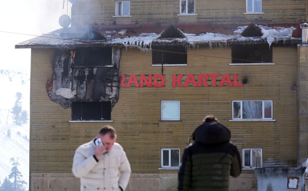 Požar u hotelu na skijalištu u Turskoj