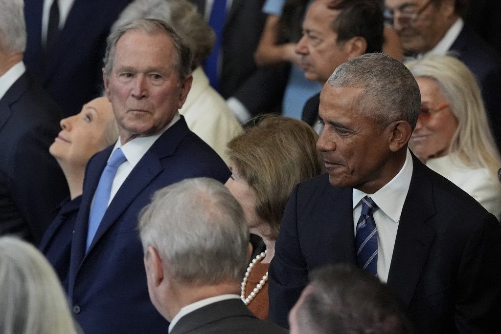 George Bush i Barack Obama na inauguraciji Donalda Trumpa