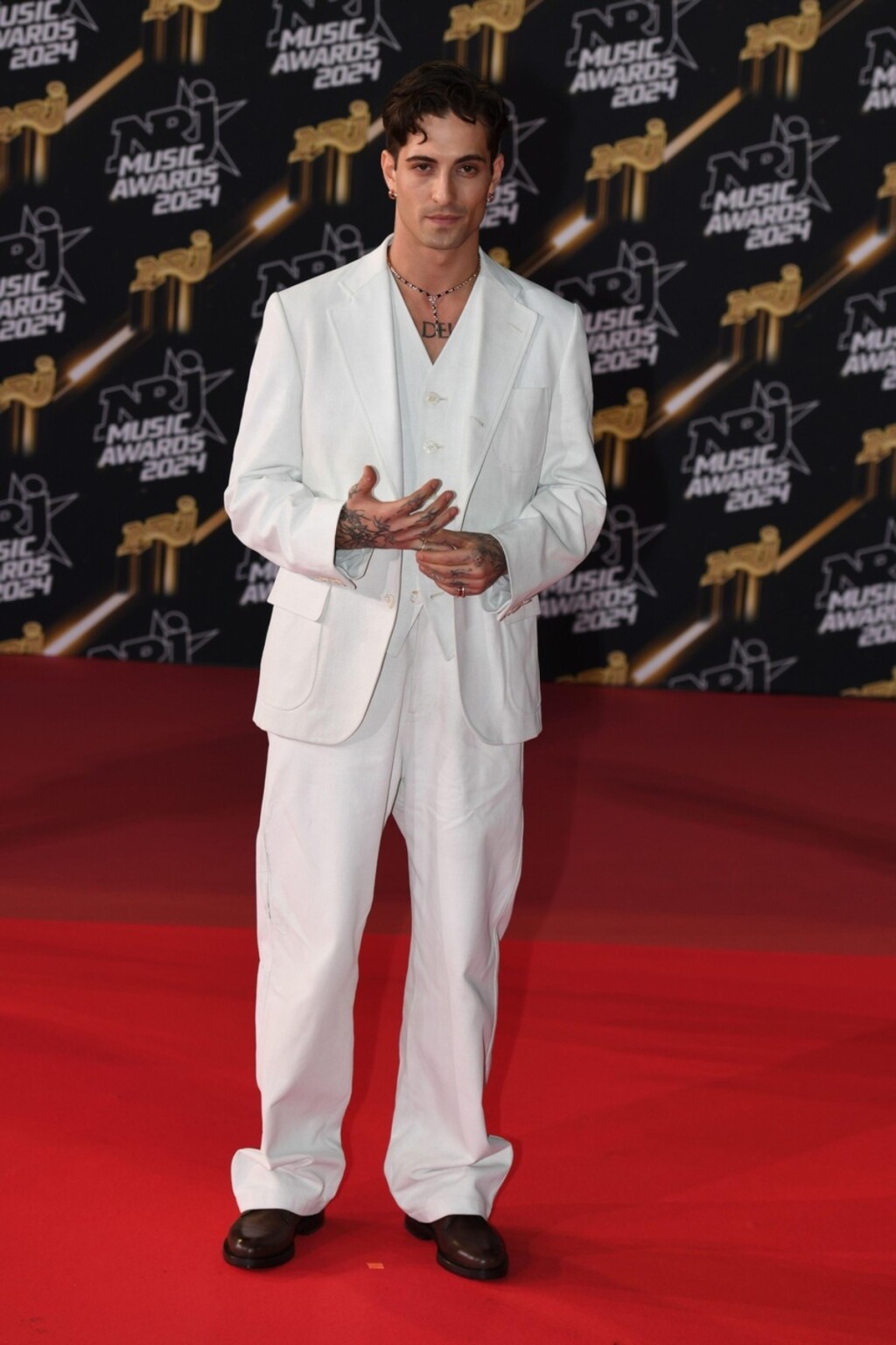 Damiano David na dodjeli NRJ Music Awards 2024. u Cannesu