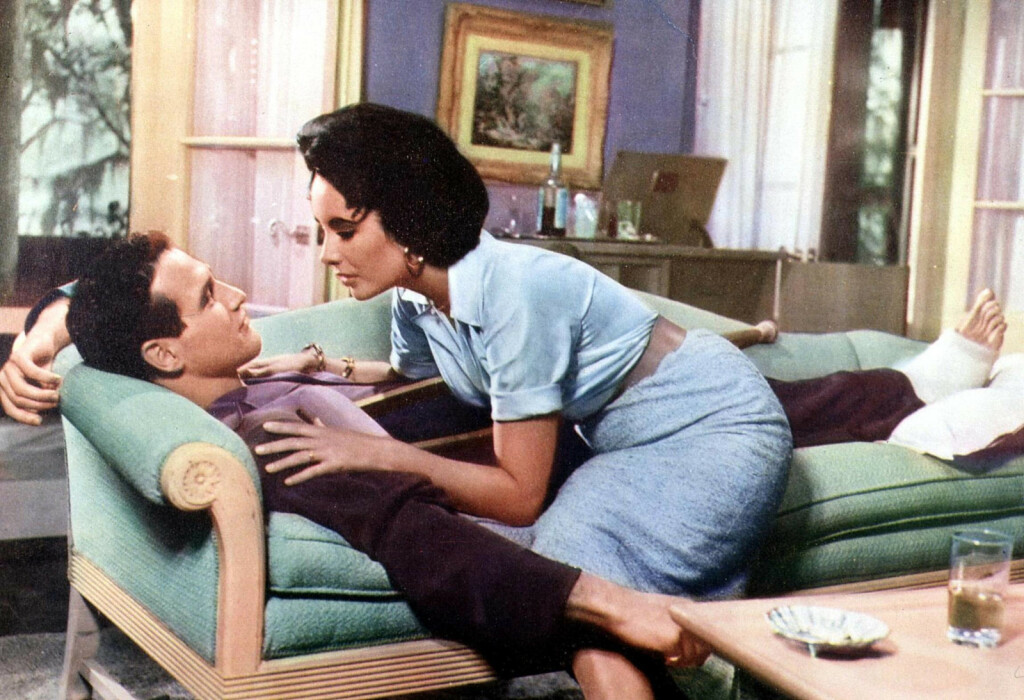 Elizabeth Taylor i Paul Newman u filmu 'Mačka na vrućem limenom krovu'