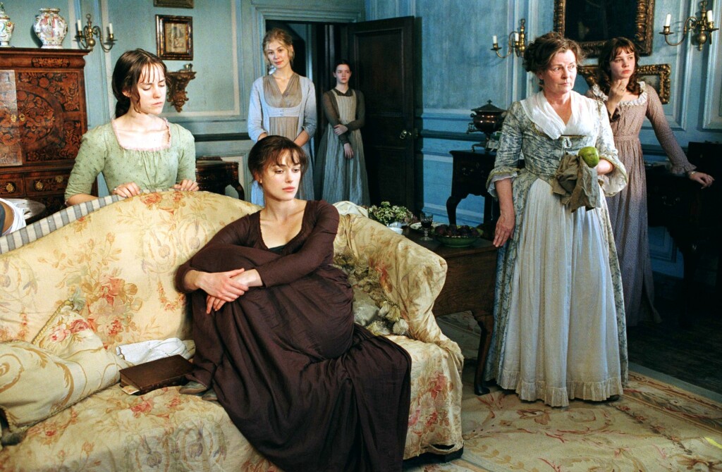 Keira Knightley kao Elizabeth Bennet u filmu uz 2005. godine