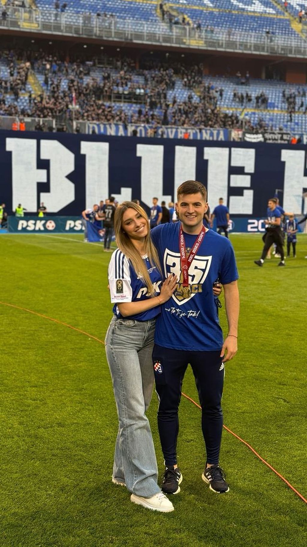Martin Baturina i djevojka Petra
