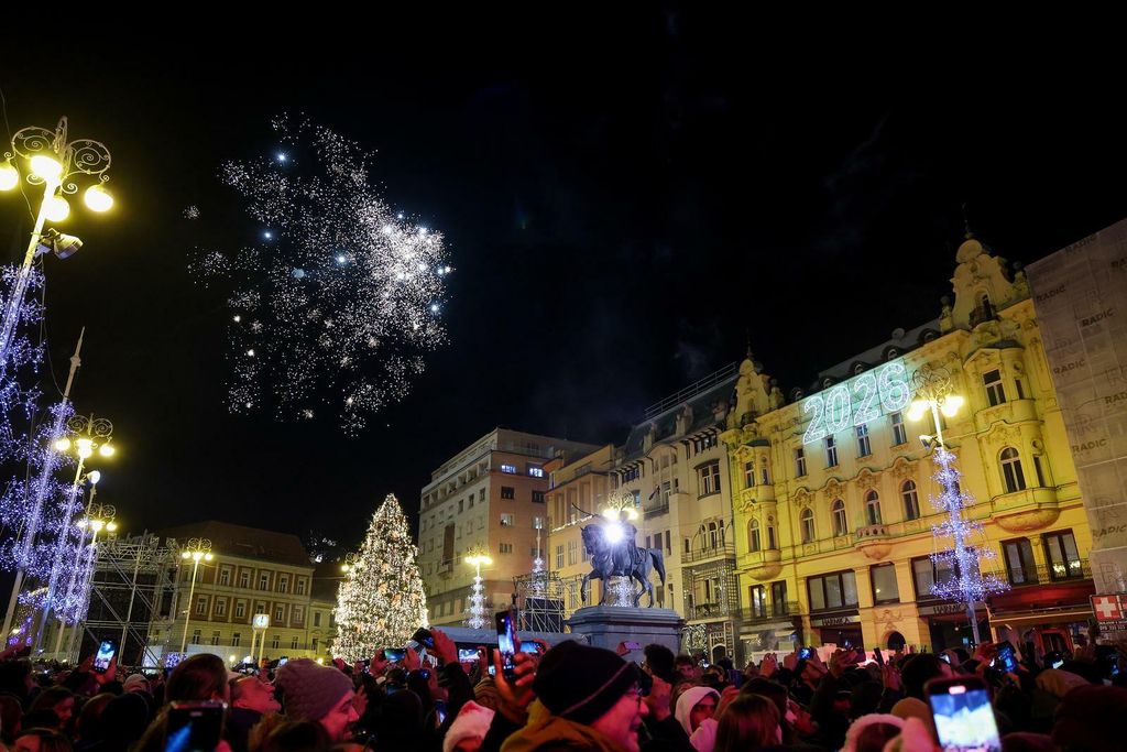Doček Nove godine 2026. u Zagrebu - 13