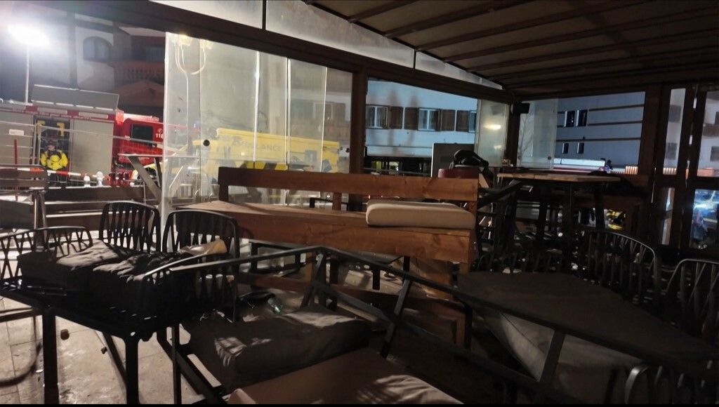 Požar na skijalištu