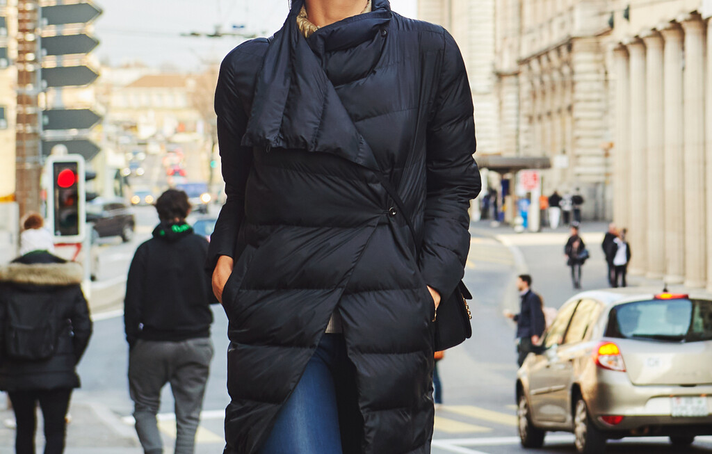 Žena u zimskoj jakni