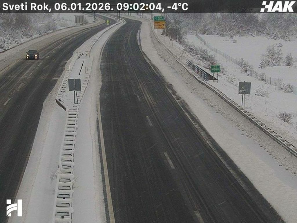 Snijeg na autocesti
