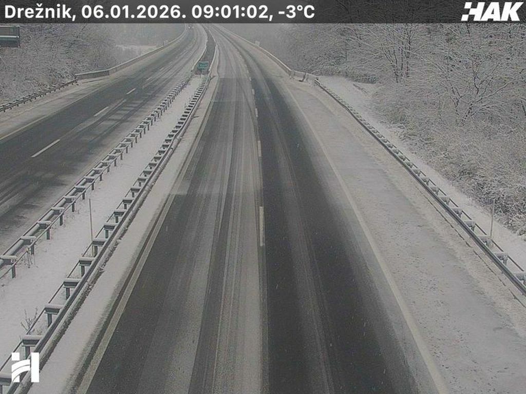 Snijeg na autocesti