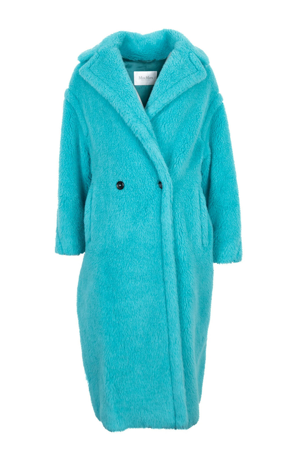 Viktorija Rađa nosi tirkizni kaput iz Max Mare