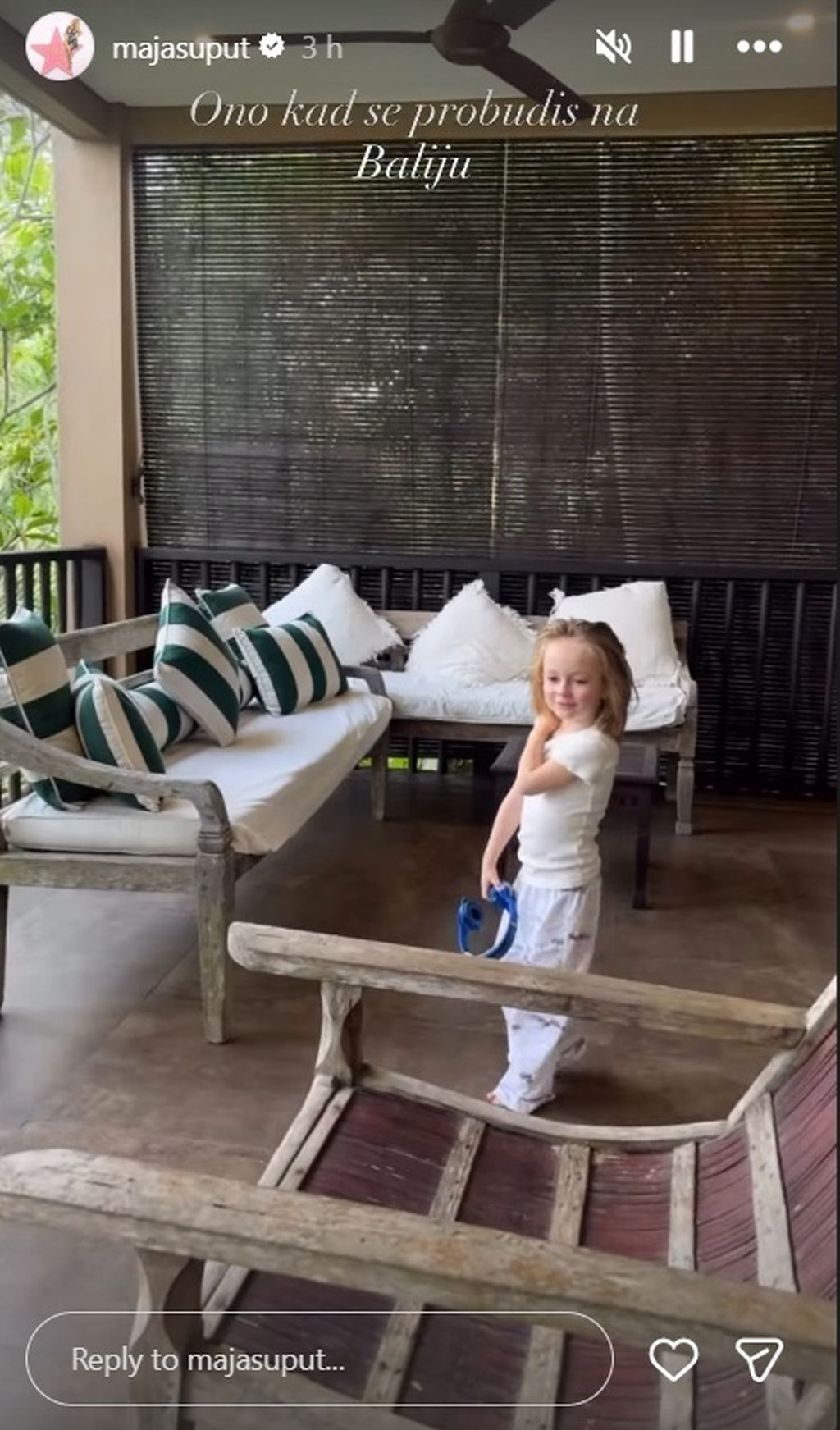 Maja Šuput na Instagramu