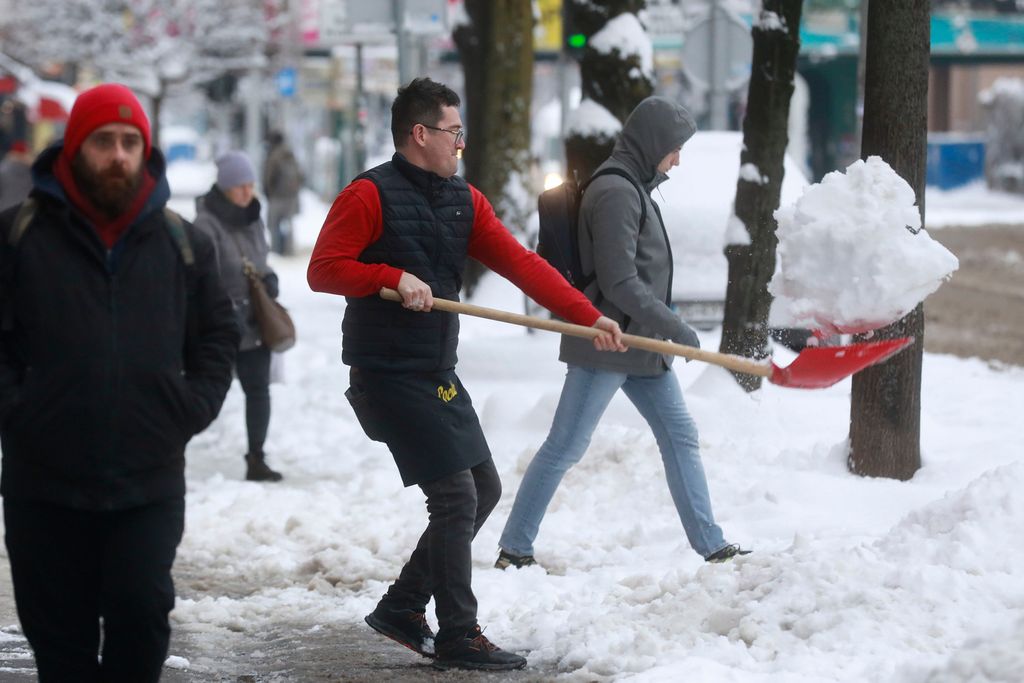 Snijeg u Zagrebu 7.1. 2026. - 3
