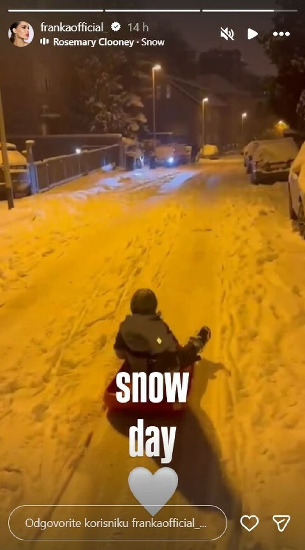 Franka Batelić na Instagramu