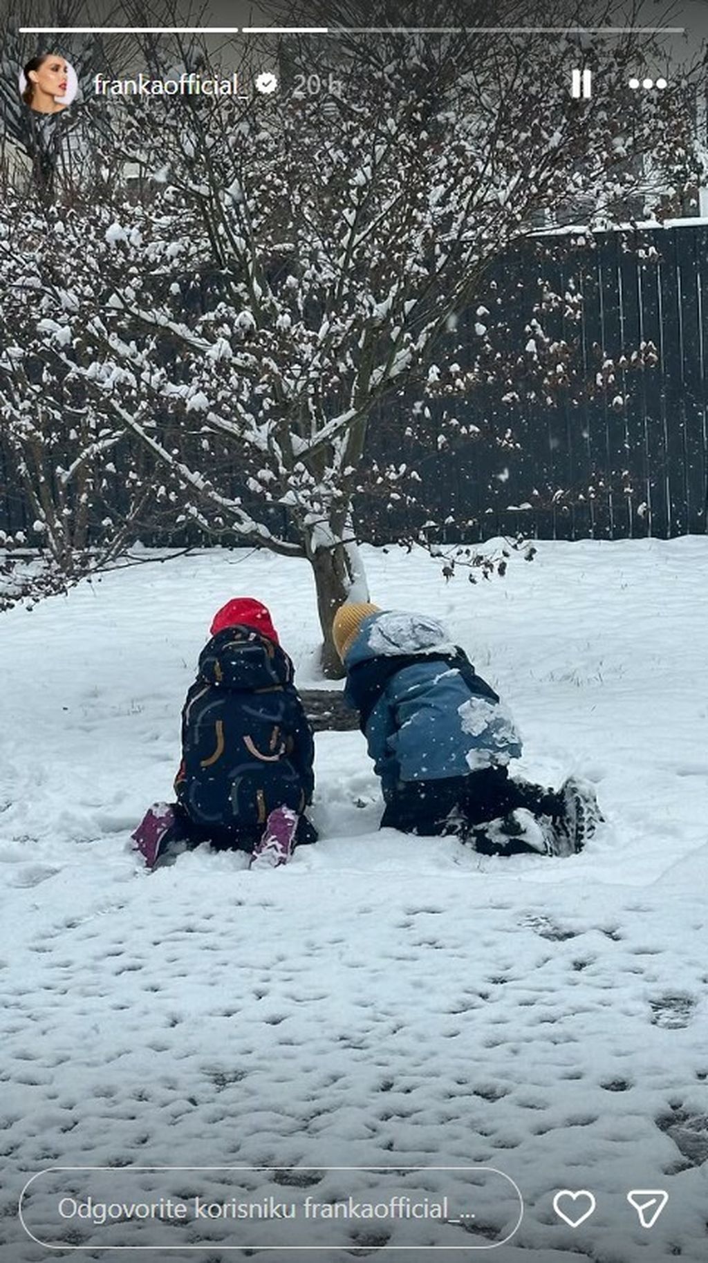 Franka Batelić na Instagramu