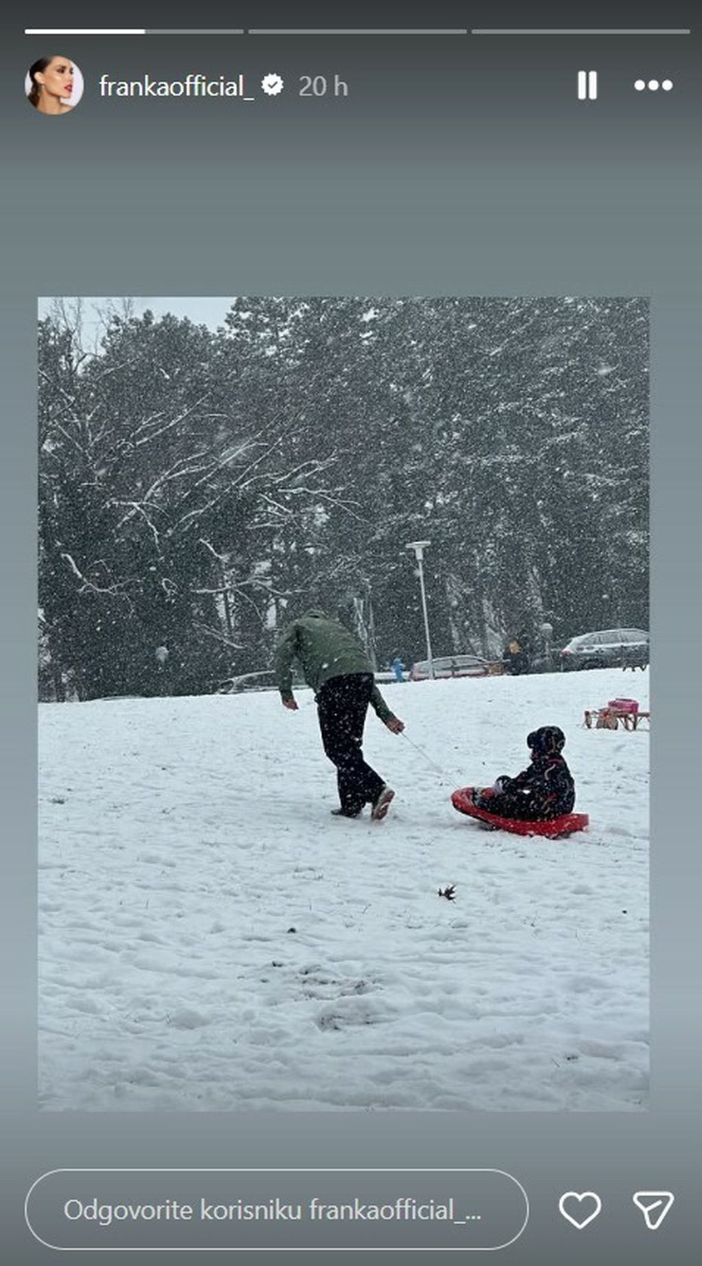 Franka Batelić na Instagramu