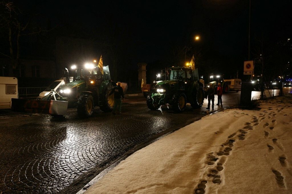 Prosvjed poljoprivrednika u Parizu